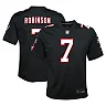Zennovawear Bijan Robinson Atlanta Falcons Youth Game Jersey - Black