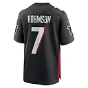 Zennovawear Bijan Robinson Atlanta Falcons Youth Game Jersey - Black