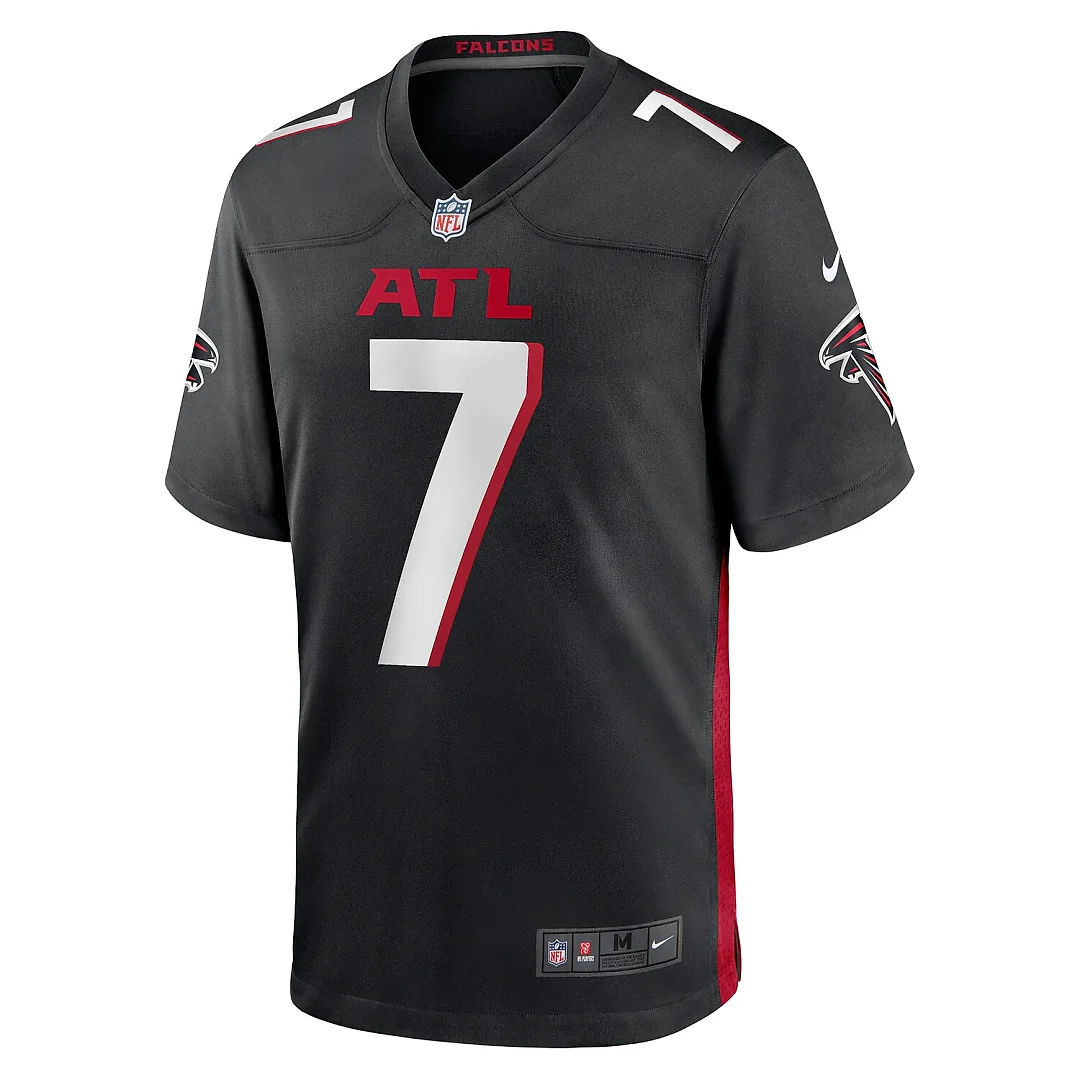 Zennovawear Bijan Robinson Atlanta Falcons Youth Game Jersey - Black