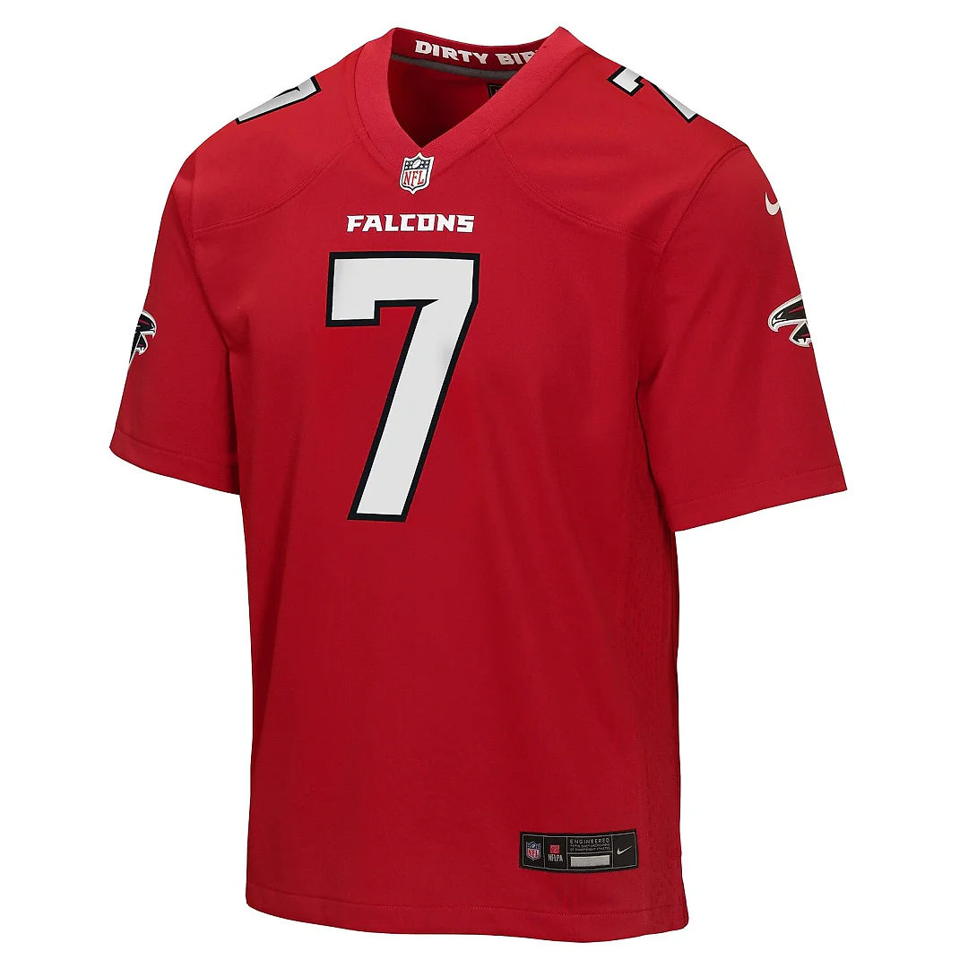 Zennovawear Bijan Robinson Atlanta Falcons Youth Game Jersey - Red