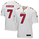 Zennovawear Bijan Robinson Atlanta Falcons Youth Game Jersey - White