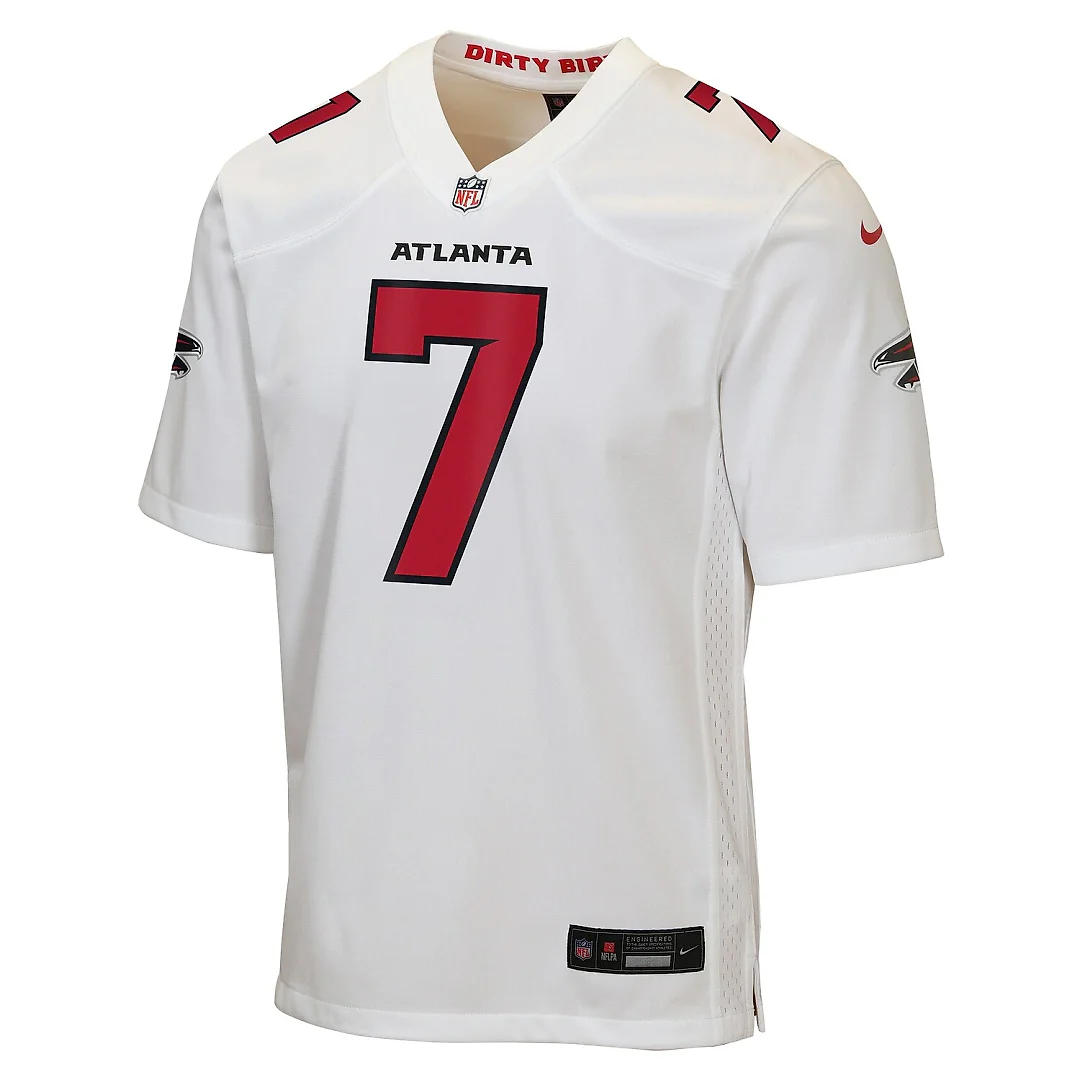 Zennovawear Bijan Robinson Atlanta Falcons Youth Game Jersey - White
