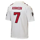 Zennovawear Bijan Robinson Atlanta Falcons Youth Game Jersey - White