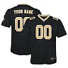 Zennovawear New Orleans Saints Youth Custom Game Jersey - Black