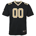 Zennovawear New Orleans Saints Youth Custom Game Jersey - Black