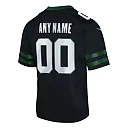 Zennovawear New York Jets Youth Alternate Custom Game Jersey - Black