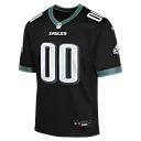 Zennovawear Philadelphia Eagles Youth Alternate Custom Game Jersey - Black