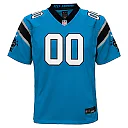 Zennovawear Carolina Panthers Youth Alternate Custom Game Jersey - Blue