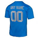 Zennovawear Detroit Lions Youth Alternate Custom Game Jersey - Blue