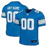 Zennovawear Detroit Lions Youth Custom Game Jersey - Blue