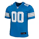Zennovawear Detroit Lions Youth Custom Game Jersey - Blue