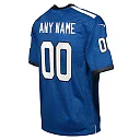 Zennovawear Indianapolis Colts Youth Indiana Nights Alternate Custom Game Jersey - Blue