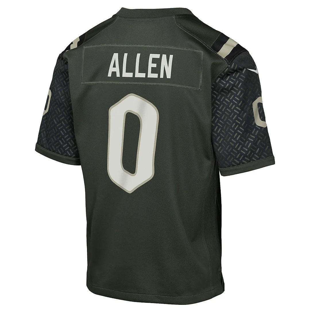 Zennovawear Braelon Allen New York Jets Youth 2025 Rivalries Collection Game Jersey - Gotham Green