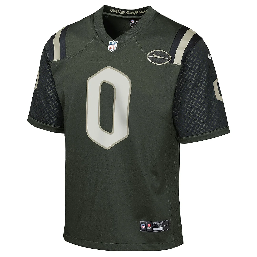 Zennovawear Braelon Allen New York Jets Youth 2025 Rivalries Collection Game Jersey - Gotham Green