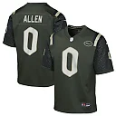 Zennovawear Braelon Allen New York Jets Youth 2025 Rivalries Collection Game Jersey - Gotham Green