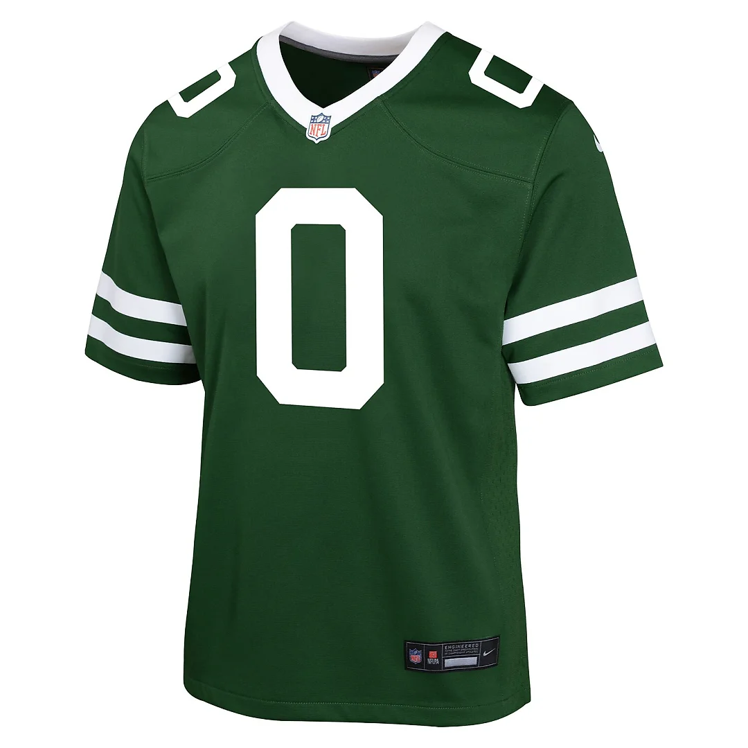 Zennovawear Braelon Allen New York Jets Youth Team Game Jersey - Green