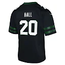 Zennovawear Breece Hall New York Jets Youth Game Jersey - Black