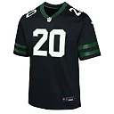 Zennovawear Breece Hall New York Jets Youth Game Jersey - Black