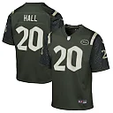Zennovawear Breece Hall New York Jets Youth 2025 Rivalries Collection Game Jersey - Gotham Green