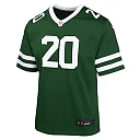 Zennovawear Breece Hall New York Jets Youth Game Jersey - Green