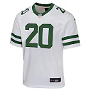 Zennovawear Breece Hall New York Jets Youth Game Jersey - White