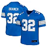 Zennovawear Brian Branch Detroit Lions Youth Game Jersey - Blue