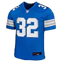Zennovawear Brian Branch Detroit Lions Youth Game Jersey - Blue