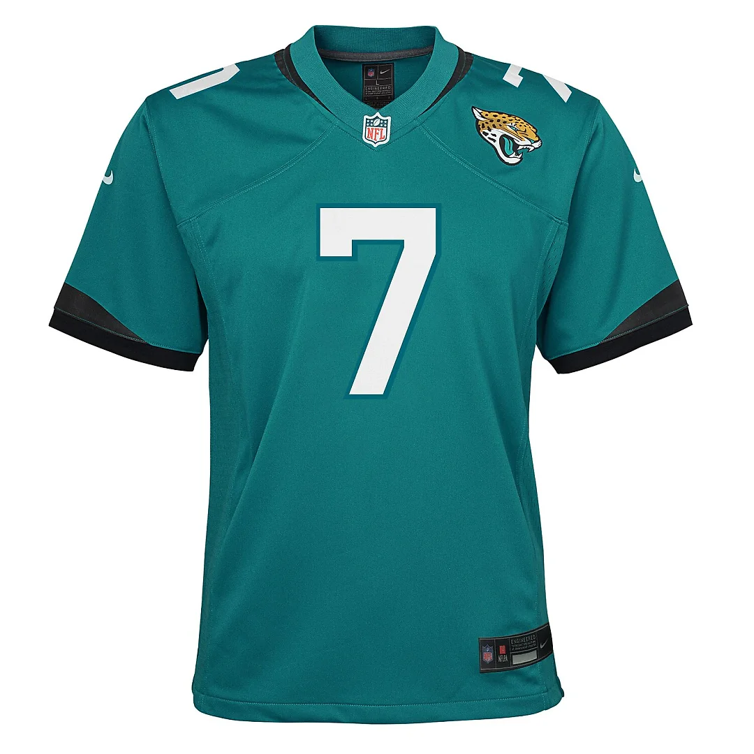 Zennovawear Brian Thomas Jr. Jacksonville Jaguars Youth Team Game Jersey - Teal