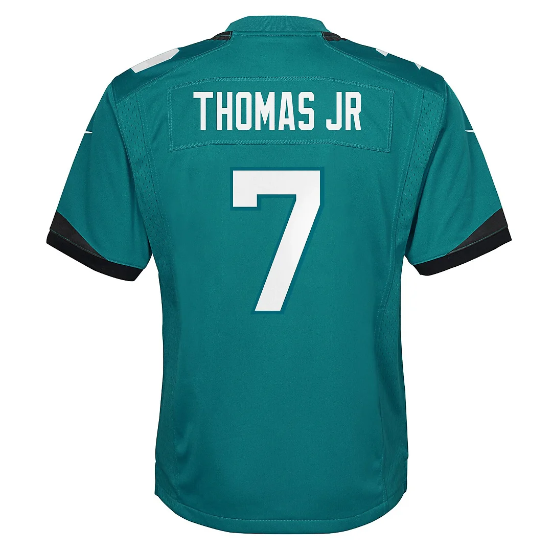 Zennovawear Brian Thomas Jr. Jacksonville Jaguars Youth Team Game Jersey - Teal