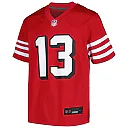 Zennovawear Brock Purdy San Francisco 49ers Youth Game Jersey - Scarlet