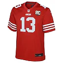 Zennovawear Brock Purdy San Francisco 49ers Youth 80th Anniversary Game Jersey - Scarlet