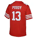 Zennovawear Brock Purdy San Francisco 49ers Youth Game Jersey - Scarlet