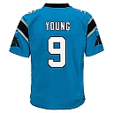 Zennovawear Bryce Young Carolina Panthers Youth Game Jersey - Blue