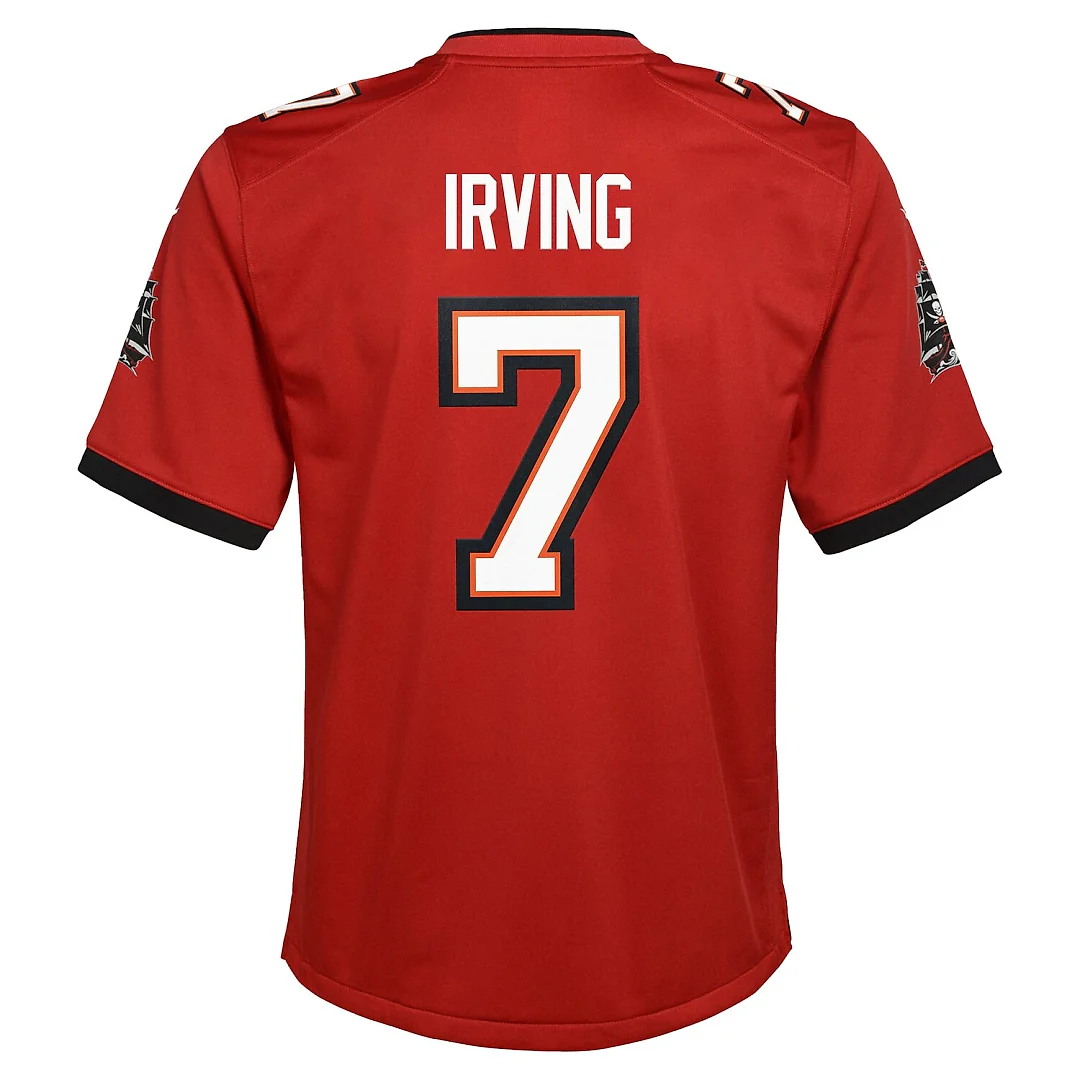 Zennovawear Bucky Irving Tampa Bay Buccaneers Youth Game Jersey - Red