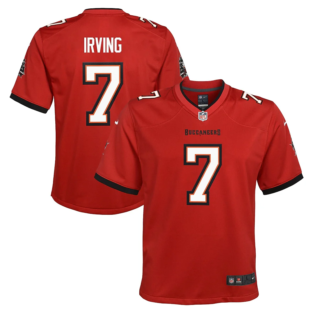 Zennovawear Bucky Irving Tampa Bay Buccaneers Youth Game Jersey - Red