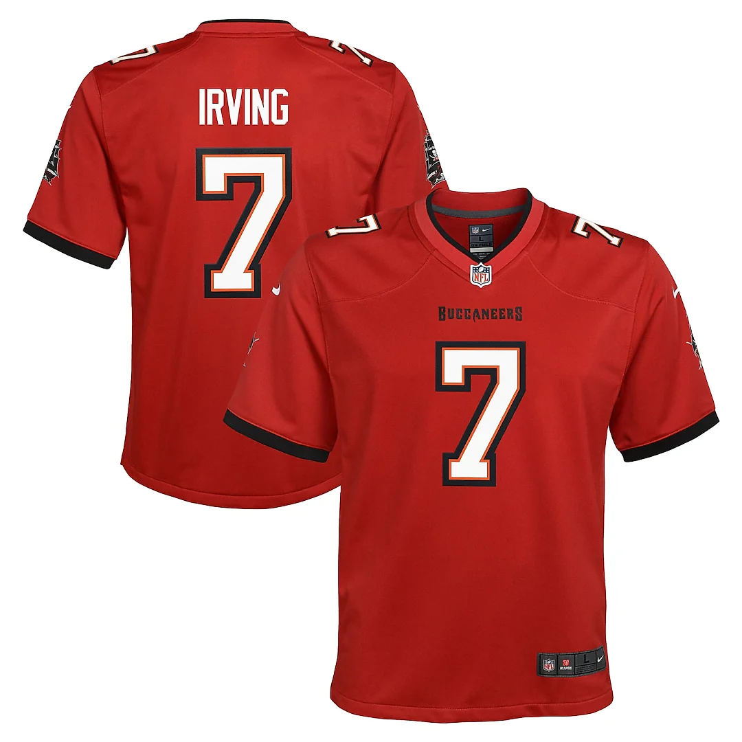 Zennovawear Bucky Irving Tampa Bay Buccaneers Youth Game Jersey - Red