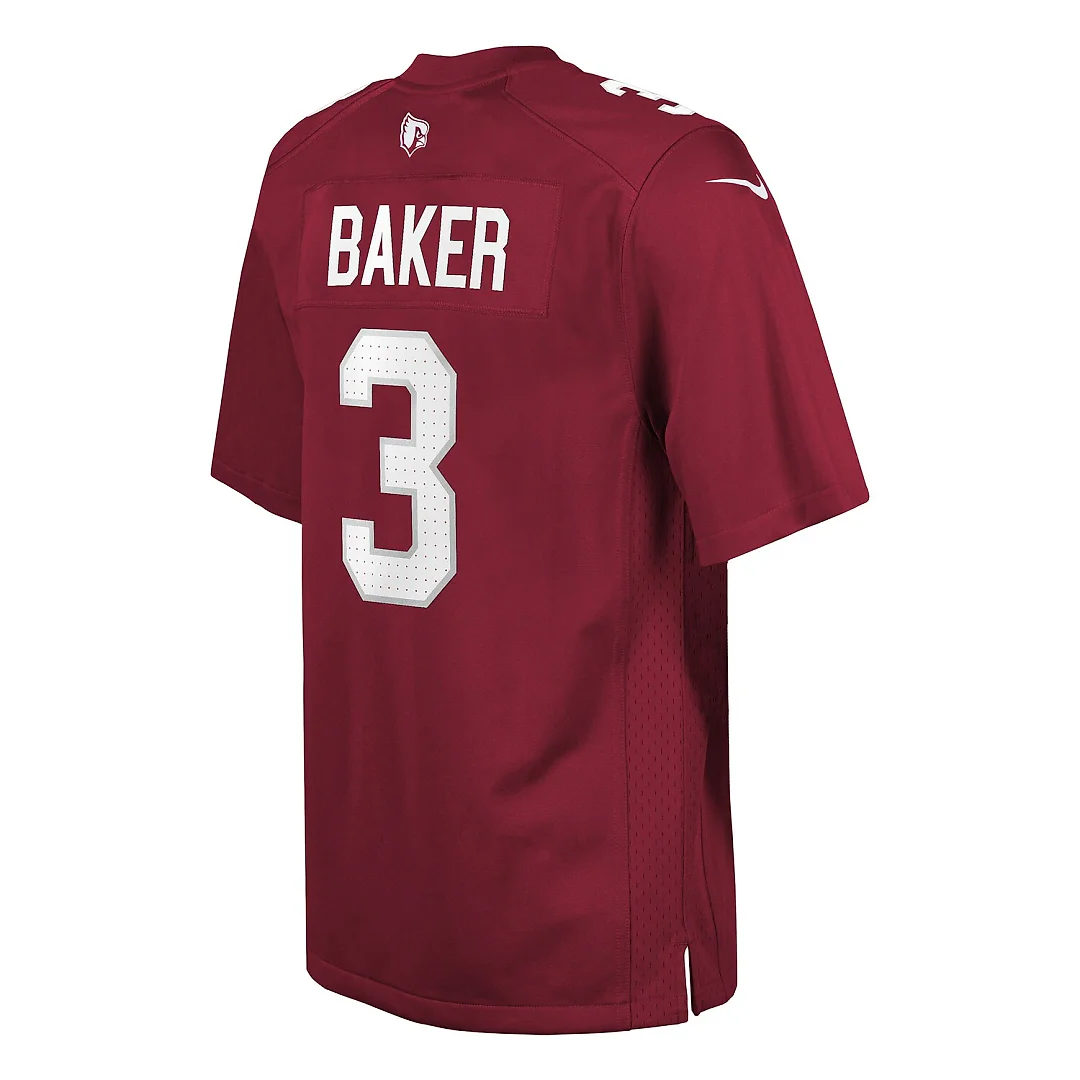 Zennovawear Budda Baker Arizona Cardinals Youth Game Jersey - Cardinal