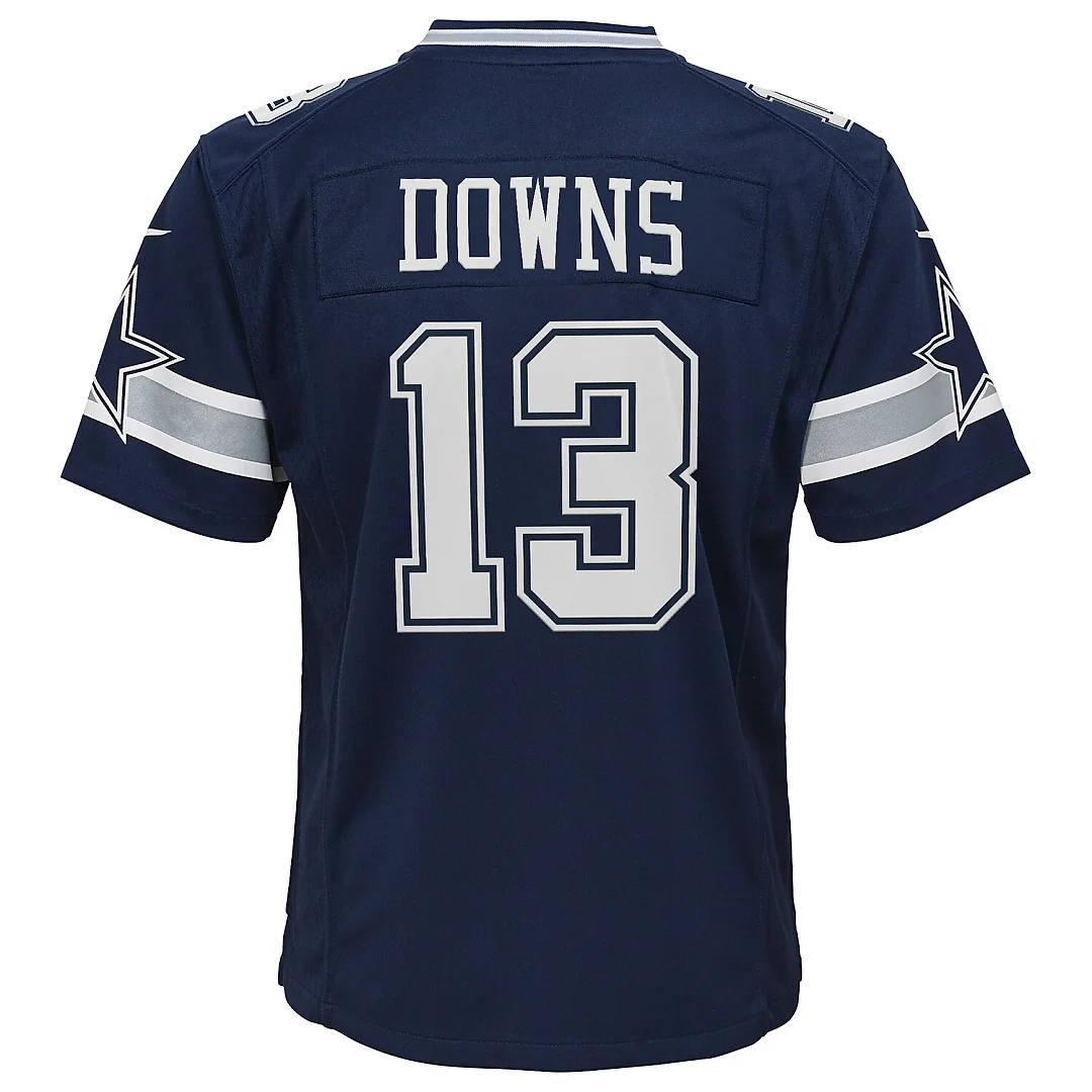 Zennovawear Caleb Downs Dallas Cowboys Youth Team Game Jersey - Navy