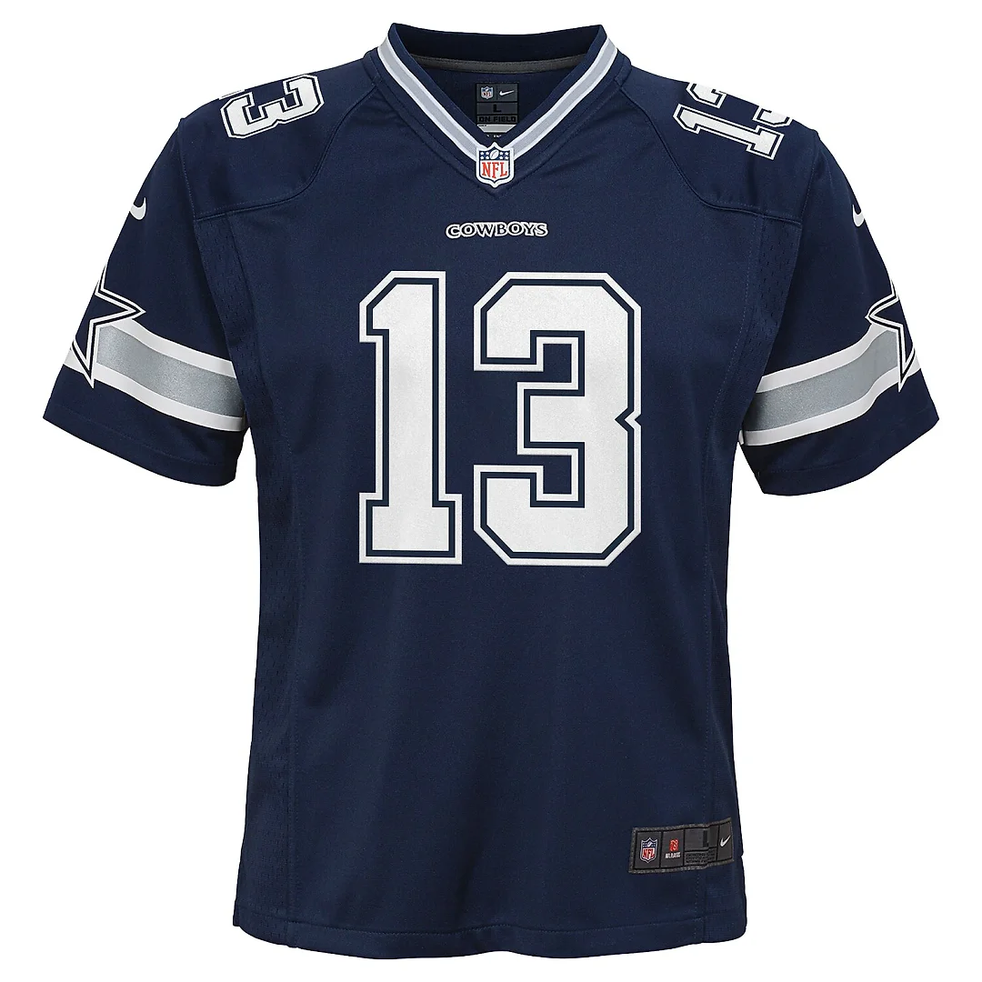 Zennovawear Caleb Downs Dallas Cowboys Youth Team Game Jersey - Navy