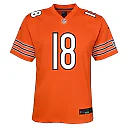 Zennovawear Caleb Williams Chicago Bears Youth Game Jersey - Orange