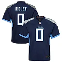 Zennovawear Calvin Ridley Tennessee Titans Youth Game Jersey - Navy