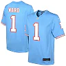 Zennovawear Cameron Ward Tennessee Titans Youth Alternate Game Jersey - Light Blue