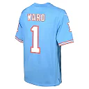 Zennovawear Cameron Ward Tennessee Titans Youth Alternate Game Jersey - Light Blue