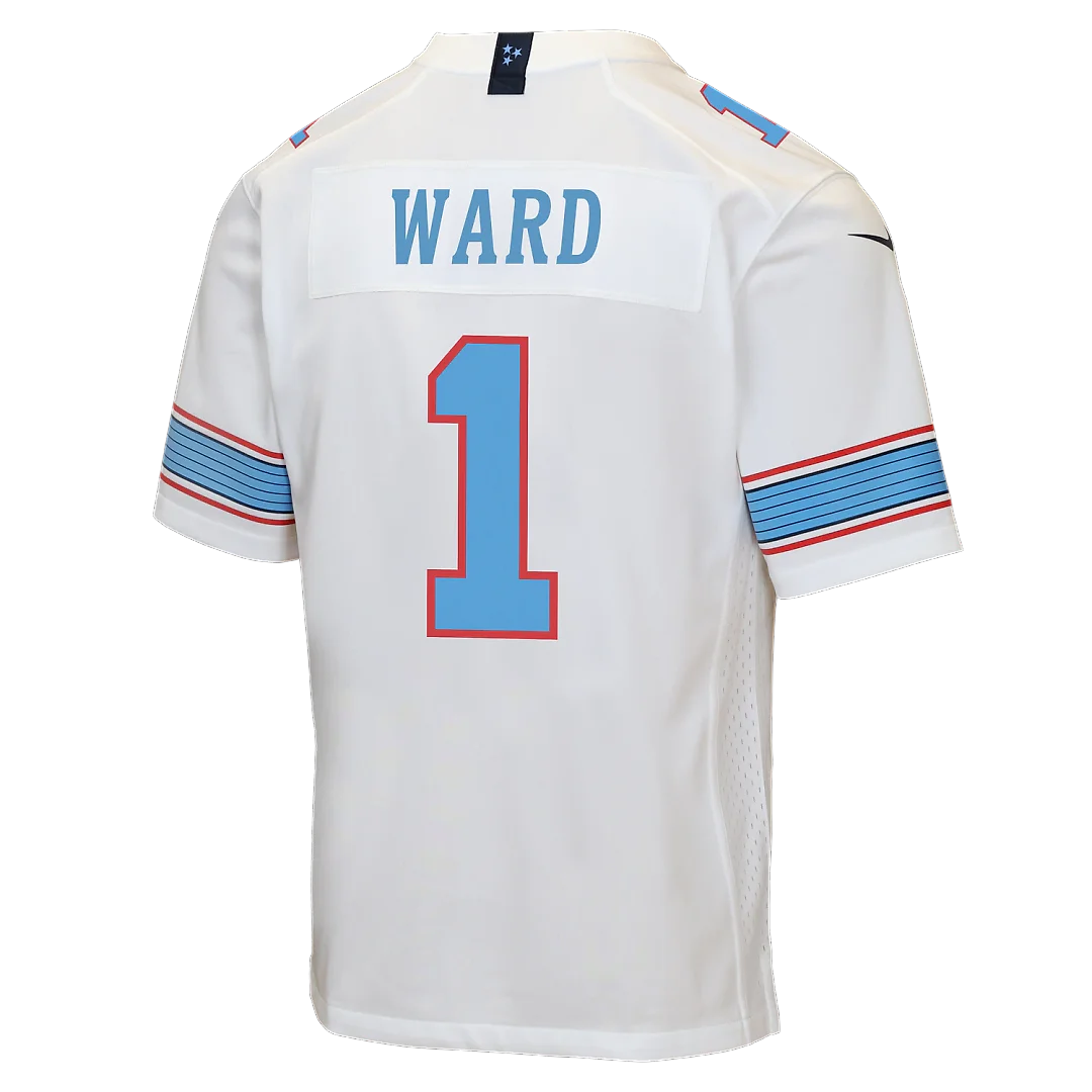 Zennovawear Cameron Ward Tennessee Titans Youth Game Jersey - White