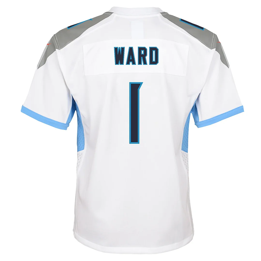 Zennovawear Cameron Ward Tennessee Titans Youth White Game Jersey - White