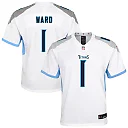 Zennovawear Cameron Ward Tennessee Titans Youth White Game Jersey - White