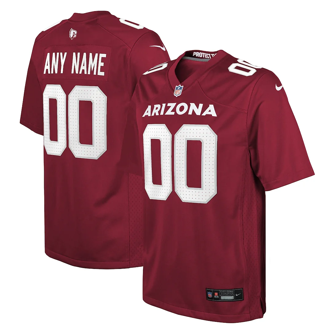Zennovawear Arizona Cardinals Youth Custom Game Jersey - Cardinal