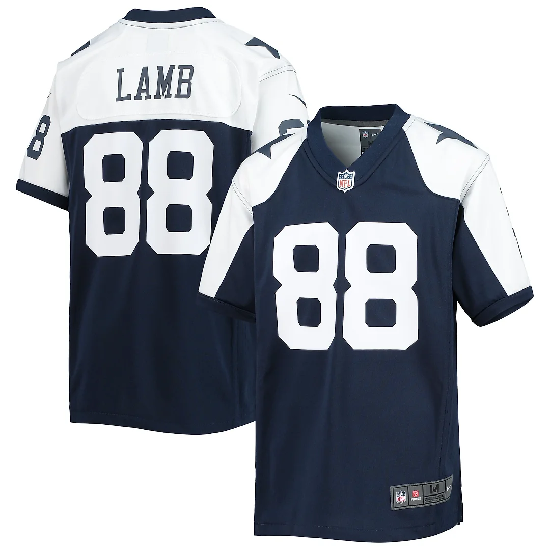 Zennovawear CeeDee Lamb Dallas Cowboys Youth Alternate Team Game Jersey - Navy
