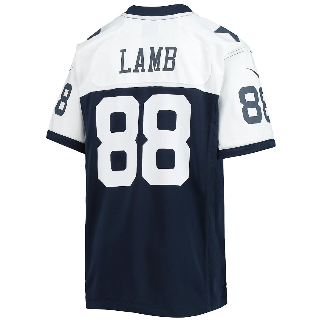 Zennovawear CeeDee Lamb Dallas Cowboys Youth Alternate Team Game Jersey - Navy