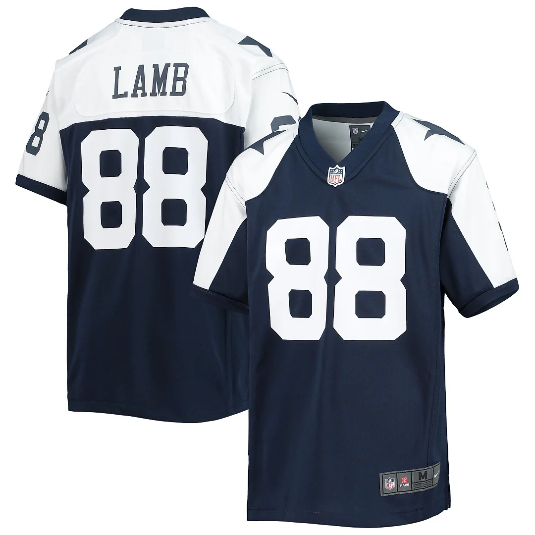 Zennovawear CeeDee Lamb Dallas Cowboys Youth Alternate Team Game Jersey - Navy